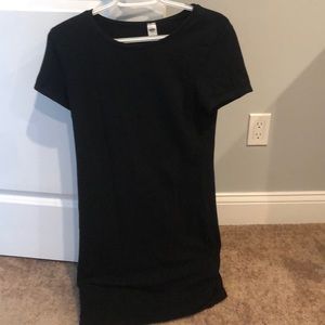 Black Old Navy Short Sleeve Dress